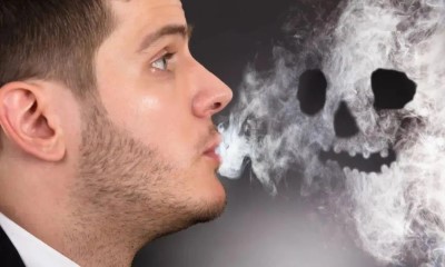 Give it up! Smoking doesn't just hurt your lungs, it ruins your face!